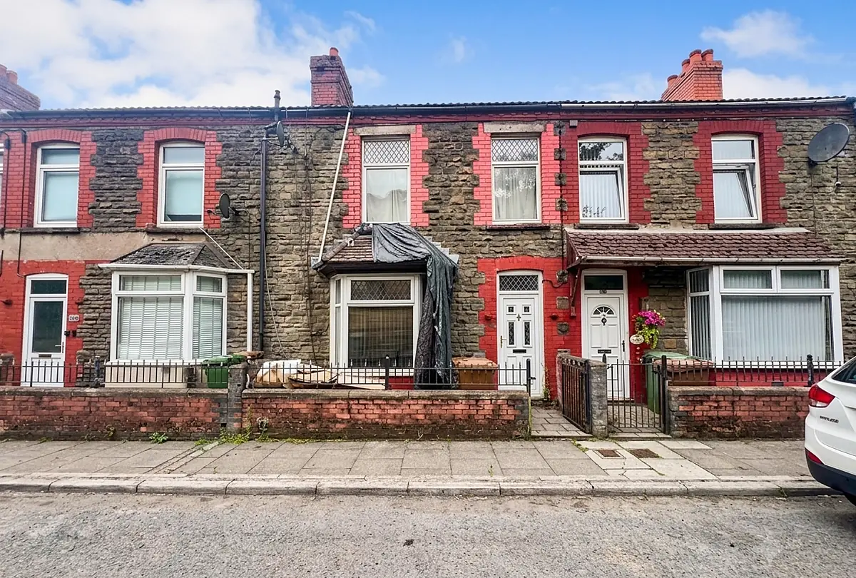 Terraced home we bought in Caerphilly