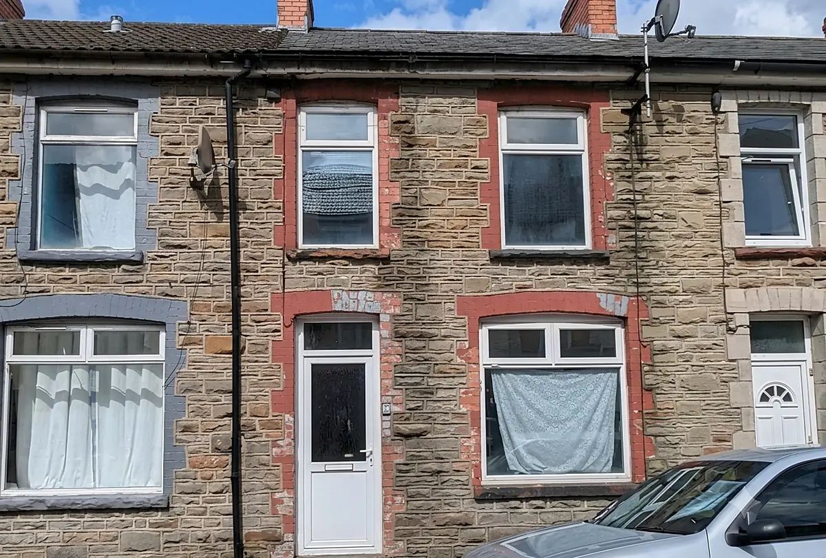 Terraced home we bought in Mountain Ash, South Wales